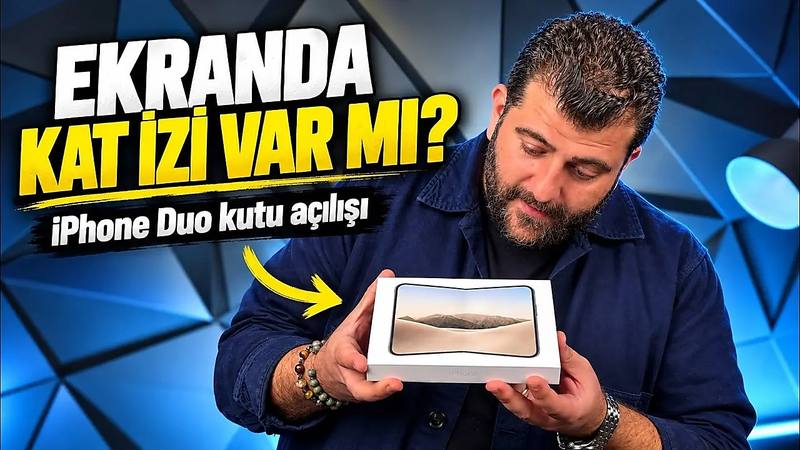 Katlanabilir i Phone, Apple i Phone Duo kutu açılımı