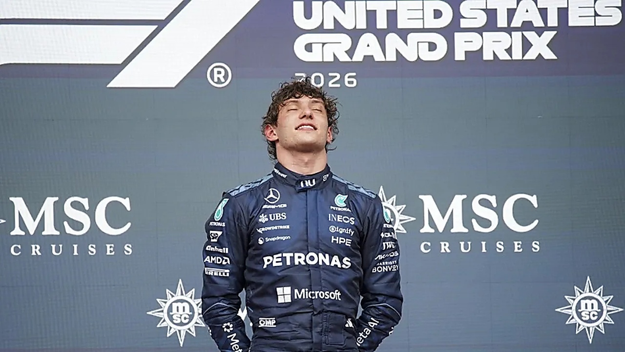 Formula 1 ABD Grand Prix'sini Kimi Antonelli kazandı!