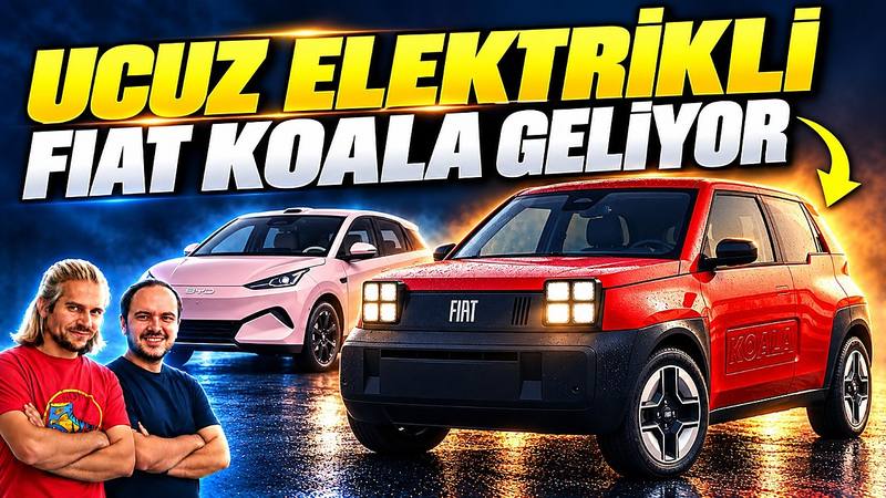 Ucuz elektrikli otomobil yarışı kızıştı: Fiat Koala, BYD Seagull, MG HS ve i CAUR V25 | Oto Gündem