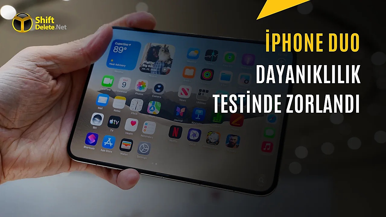 i Phone Duo Dayanıklılık Testinde: Menteşe ve Ekran Testinden Geçemedi