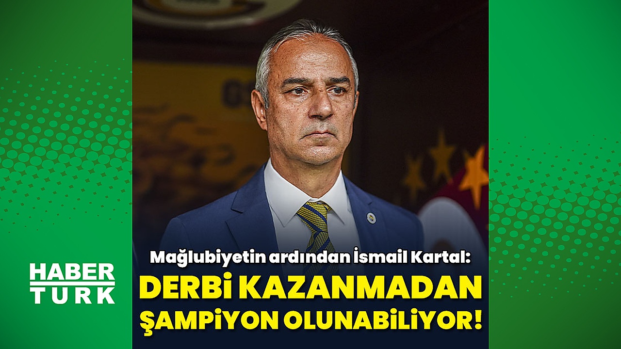 "Derbi kazanmadan da şampiyon olunabiliyor"