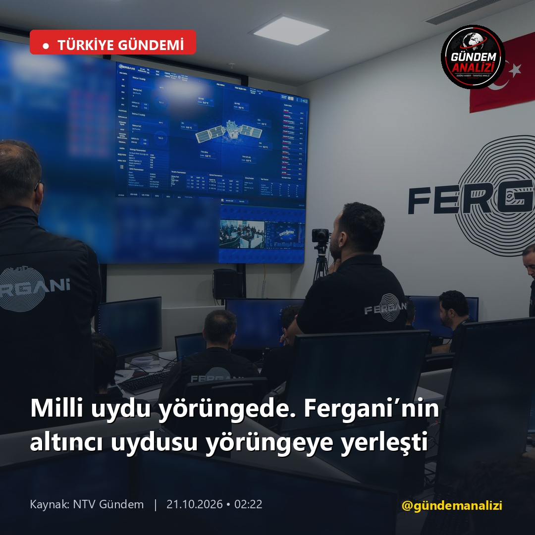 Milli uydu yörüngede. Fergani’nin altıncı uydusu yörüngeye yerleşti
