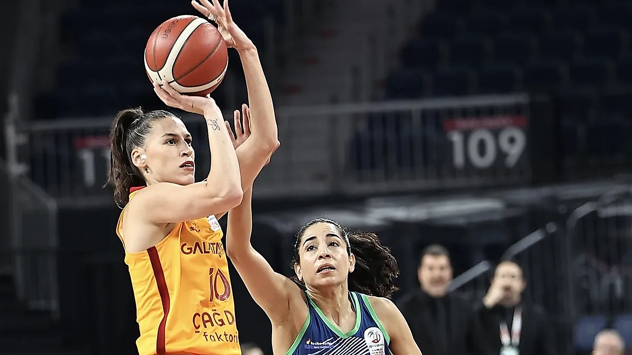 Galatasaray Çağdaş Faktoring'den Nesibe Aydın Okulları karşısında galibiyet!