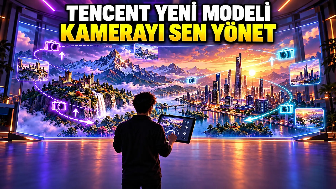 Tencent’ten Komutlarla Yönetilen Video Dünyası Yapay Zekası: Hy-Nomas