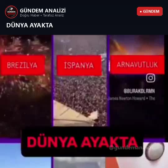 DÜNYA AYAKTA